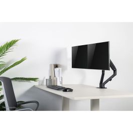 Neomounts FPMA-D650DBLACK Soporte de mesa para 2 monitores, hasta 27", Negro