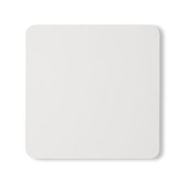 Cricut 2006581 Posavasos Blanco Plaza, 95x95 mm, Pack de 4