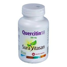 SURA VITASAN Quercitina 98% 500 mg, Complemento Alimenticio Alta Concentración, 90 Cápsulas Vegetales Precio: 53.5000004. SKU: B18FJCX9BA