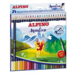 Alpino Lápices De Colores Aqualine Acuarelables 175 mm Estuche De 24 C-Surtidos Precio: 6.7899997. SKU: B1H6874MHW