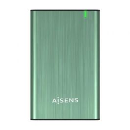 Aisens ASE-2525SGN Caja Externa Disco Duro 2.5" USB 3.0 5.0Gbps UASP SATA Aluminio Sin Tornillos Verde Precio: 9.89000034. SKU: B16NJCX5DL