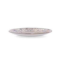 Bidasoa Deneb Hydrozero Plato Llano de Porcelana 25 cm Marrón - Cerámica Profesional Resistente y Apilable Apto Microondas