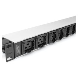 Digitus PDU 1HE 8xC13 2xC19 Regleta de enchufes 230V/16A Negro