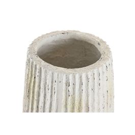 Jarron Romantico DKD Home Decor Blanco 28 x 53 x 28 cm Jarron Romantico DKD Home Decor Blanco 28 x 53 x 28 cm