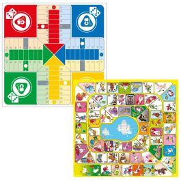 Tablero de Parchís y Oca Colorbaby 32 x 32 x 1 cm (25 Piezas) (6 Unidades) Tablero de Parchís y Oca Colorbaby 32 x 32 x 1 cm (25 Piezas) (6 Unidades)