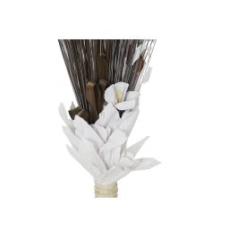 DKD Home Decor Ramo Decorativo de Fibra de Coco Gris Marrón L20xAn35xAl100 cm para Hogar, Lote de 6 Unidades Surtido Aleatorio
