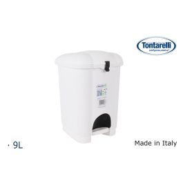 Cubo de Basura a Pedal Carolina 6L Blanco - Tontarelli (4 Unidades) Precio: 29.49999965. SKU: B1H8J5NPSN