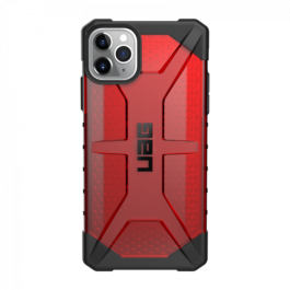 UAG Funda Folio Plasma Magma para iPhone 11 Pro Max - Estampado Negro y Rojo - 111723119393