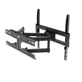 Unykach UK1280 Soporte TV Pared Articulado Doble Brazo 32-55" 50kg VESA 200x200 a 400x400 Inclinable Giratorio