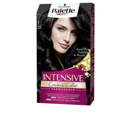 Palette INTENSIVE #1 Tinte de Pelo Permanente Negro. Crema Coloración Brillante con Aceite de Marula para Cobertura Total de Canas 1 unidad Precio: 3.50000002. SKU: S4603969