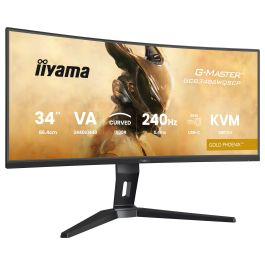 Iiyama Monitor Curvo G-MASTER GOLD PHOENIX 34" 240 Hz Panel VA 0,4 ms Precio: 422.69000059. SKU: B1DBYEYLAB
