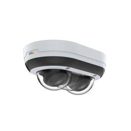 Axis Cámara IP dual P3715-PLVE para vigilancia 24/7 en interiores y exteriores con visión dual y WDR