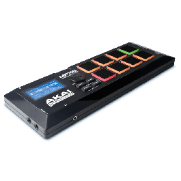 AKAIPRO Mpx8 Reproductor de Samples con 8 Pads Sensibles a Pulsación y Dinámica, Control de Equipo/Software y Conectividad MIDI/USB