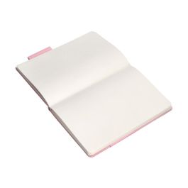 Cuaderno Con Gomilla Antartik Notes Tapa Dura A4 Hojas Lisas Rosa Pastel 100 Hojas 80 gr Fsc