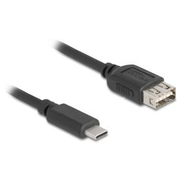 Delock Cable USB 2.0 Tipo C Macho a USB A Hembra 3 m, 0.48 Gbit/s, Negro - Ref. 81538 Precio: 13.1648. SKU: B15WH7D53V