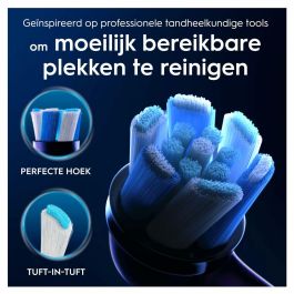 Oral-B ORA8700216196178 Recambios de cepillo iO Ultimate Clean Pack de 4 unidades Negro