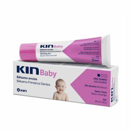 Kin Bálsamo Encías Gel Bebés para Erupción de Dientes con Manzanilla, Salvia y Provitamina B5 Sabor Fresa 30 ml Sin Alcohol Precio: 5.89000049. SKU: B1JSSSTQP8