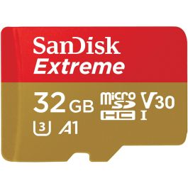 Sandisk SDSQXAF-032G-GN6MA Tarjeta MicroSDHC Extreme de 32 GB Clase 10 UHS-I, Velocidad de Lectura 100 MB/s, Escritura 60 MB/s Precio: 19.59000043. SKU: S55021044