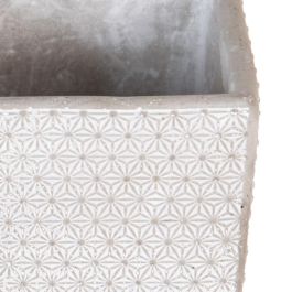 Macetero Cemento Decoración 10 X 10 X 10 cm