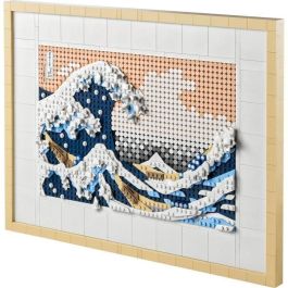 LEGO 31208 Art Hokusai - La Gran Ola, Decoración de Pared Japonesa para Adultos, Set de Construcción Creativo