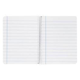 Cuaderno Espiral Liderpapel Cuarto Smart Tapa Blanda 80H 60 gr Rayado Montessori 3,5 mm Colores Surtidos 10 unidades