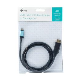 Adaptador USB C a DisplayPort i-Tec C31CBLDP60HZ2M 4K Ultra HD Negro