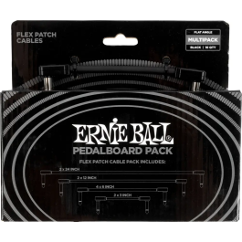 ERNIEBALL Cable Flex Patch Pedalera Negro - Multipack Precio: 79.68999984. SKU: B1GETEGECX