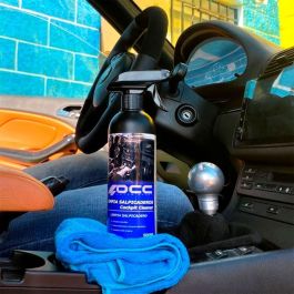 OCC Motorsport Kit Productos Limpieza Interior Coche OCC47100: Limpiador Tapicerías, Limpia Salpicaderos Profesional y Limpia Cristales