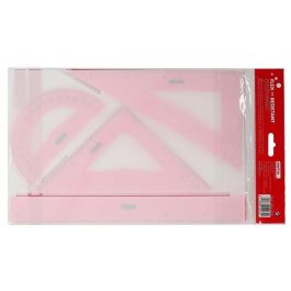 Estuche dibujo reglas flexibles surtido de 3 colores - modelos surtidos Estuche dibujo reglas flexibles surtido de 3 colores - modelos surtidos