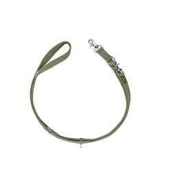 Hunter Correa Ajustable Inari Verde 200 cm, 20 mm ancho, Suave, Flexible, 3 Opciones de Ajuste, Mosquetón Tenaza Poliéster