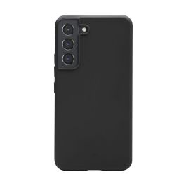 dbramante1928 Greenland Funda Galaxy S22 Night Black - 100% Reciclada, Protección Impactos y Cámara, Carga Inalámbrica