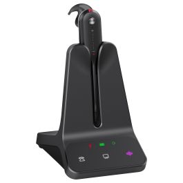 Yealink WH63 E2 UC Auriculares Inalámbricos UC para Llamadas y Música, Negro, 16g