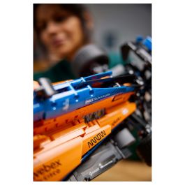 Lego 42141 Technic The McLaren Formula 1 2022 Race Car, modelo a escala F1, kit de construcción para adultos