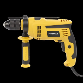 Powerplus POW5400338127977 Taladro de Impacto 1050W 48.000 gpm para Madera, Acero y Hormigón