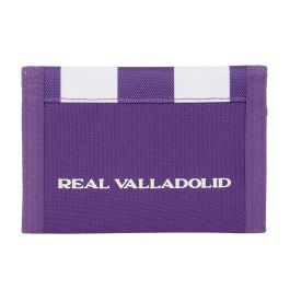 Cartera Hombre Real Valladolid C.F. Blanco Morado
