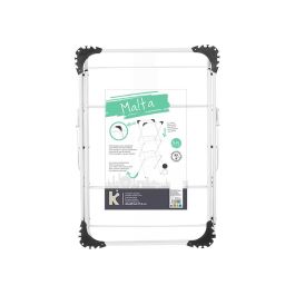 Tendedero Metal 3 Alturas Estrecho Blanco Kipit 50X69CM (5 Unidades) Tendedero Metal 3 Alturas Estrecho Blanco Kipit 50X69CM (5 Unidades)
