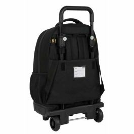 Mochila Escolar Real Madrid C.F. Negro 33 x 45 x 22 cm