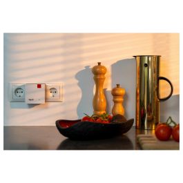 AVM FRITZ!Mesh Set 1600 3-Pack - Sistema de Malla Wi-Fi 6, Doble Banda (2.4 GHz / 5 GHz), 3 Dispositivos, Rojo/Blanco