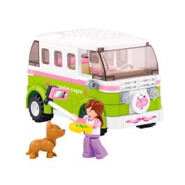 Sluban Furgoneta M38-B0523, Camión de Juguete con 158 Piezas y Personaje, +6 Años