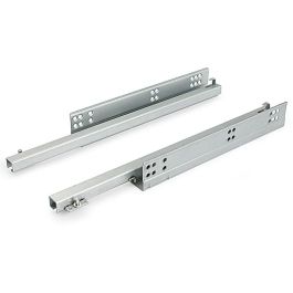 HERRAJES ALK Guía Oculta Invisible Metroauto Extracción Parcial 450mm, Autocierre "Self-Closing", Carga 25kg, Zincado Precio: 5.50000055. SKU: B13D6FD5VB