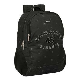 Mochila Escolar Safta California Negro 32 x 44 x 16 cm Precio: 15.49999957. SKU: B1AVS927S3