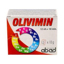 KILUVA - ABAD Olivimin Vit+Mine (Iroviton) 12Sbrs Complemento polivitamínico con 12 vitaminas y 10 minerales Precio: 5.8999996. SKU: B15WG6M9FX