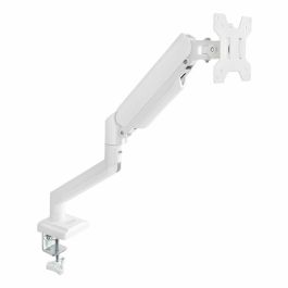 TooQ DB1334TNR-W Soporte para Monitor de Escritorio, 34 Pulgadas, Pinza/Atornillado, Blanco