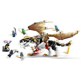 LEGO 71809 NINJAGO Equivale al Maestro Dragón, juguete ninja con 5 minifiguras (Lloyd y Nya)