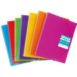 Carpeta Fundas (Tarifario) Grafoplas Espiral Pp Rigido Maxiplas Gloss A4 50 F. Mostaza (Set de 4) Precio: 61.49999966. SKU: B17YTZCMX9
