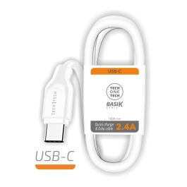 Tech One Tech Cable USB-A a USB-C 1m Blanco Carga Rápida Precio: 3.58999982. SKU: B15LZ4BKWA