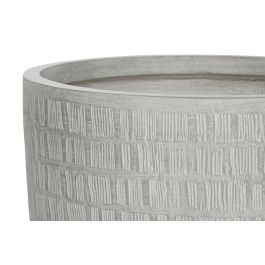 Macetero Terraza Y Jardin DKD Home Decor Gris 44 x 43 x 44 cm Set de 4 Macetero Terraza Y Jardin DKD Home Decor Gris 44 x 43 x 44 cm Set de 4