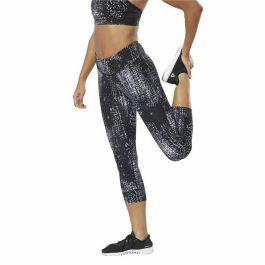 Mallas Deportivas de Mujer Reebok Lux 3/4 Negro