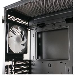 LC-Power 804B Midi Tower Gaming PC RGB Negro con Ventana de Vidrio Templado para ATX/microATX/Mini-ITX