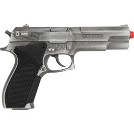 Gonher Pistola Policia 8 Tiros - Plata 45/4